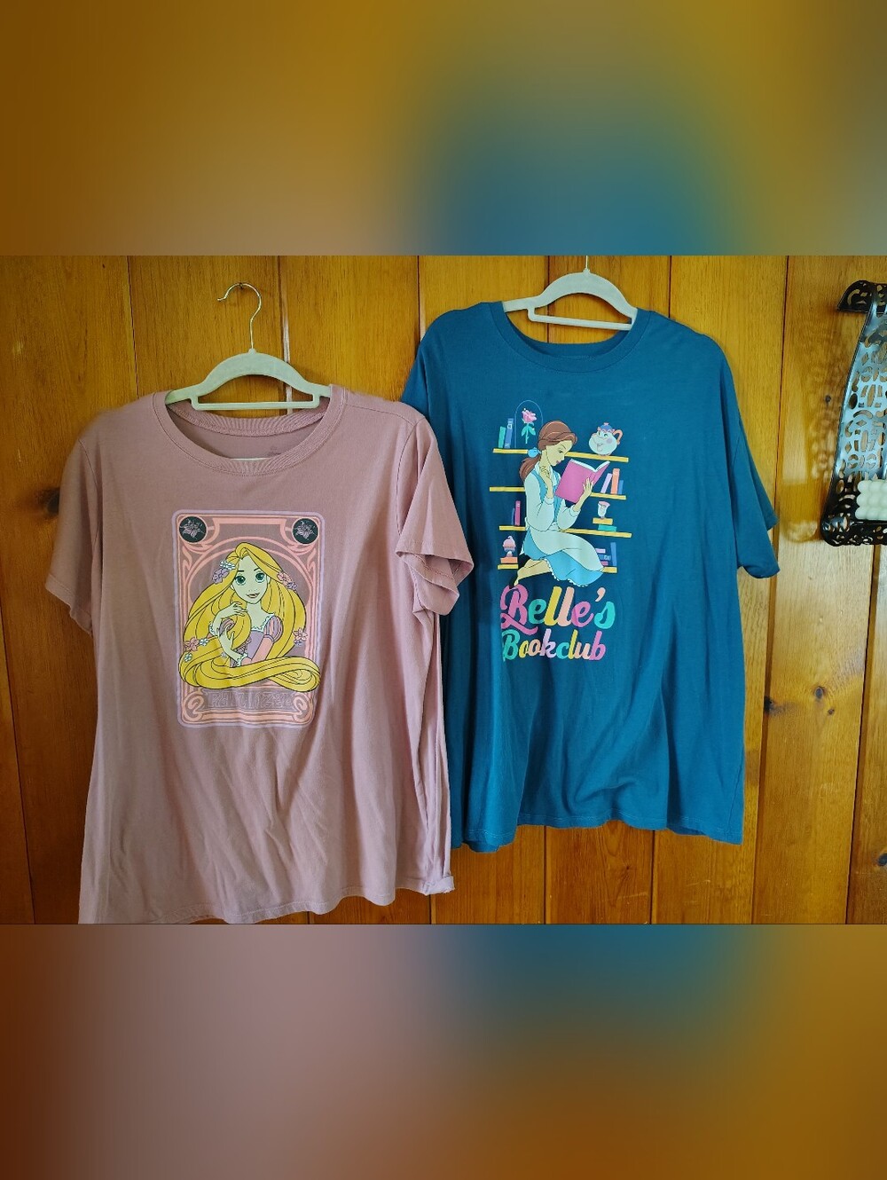 Torrid 1x Belle And Rapunzel Tunic Style Shirts (Lot Of 2)